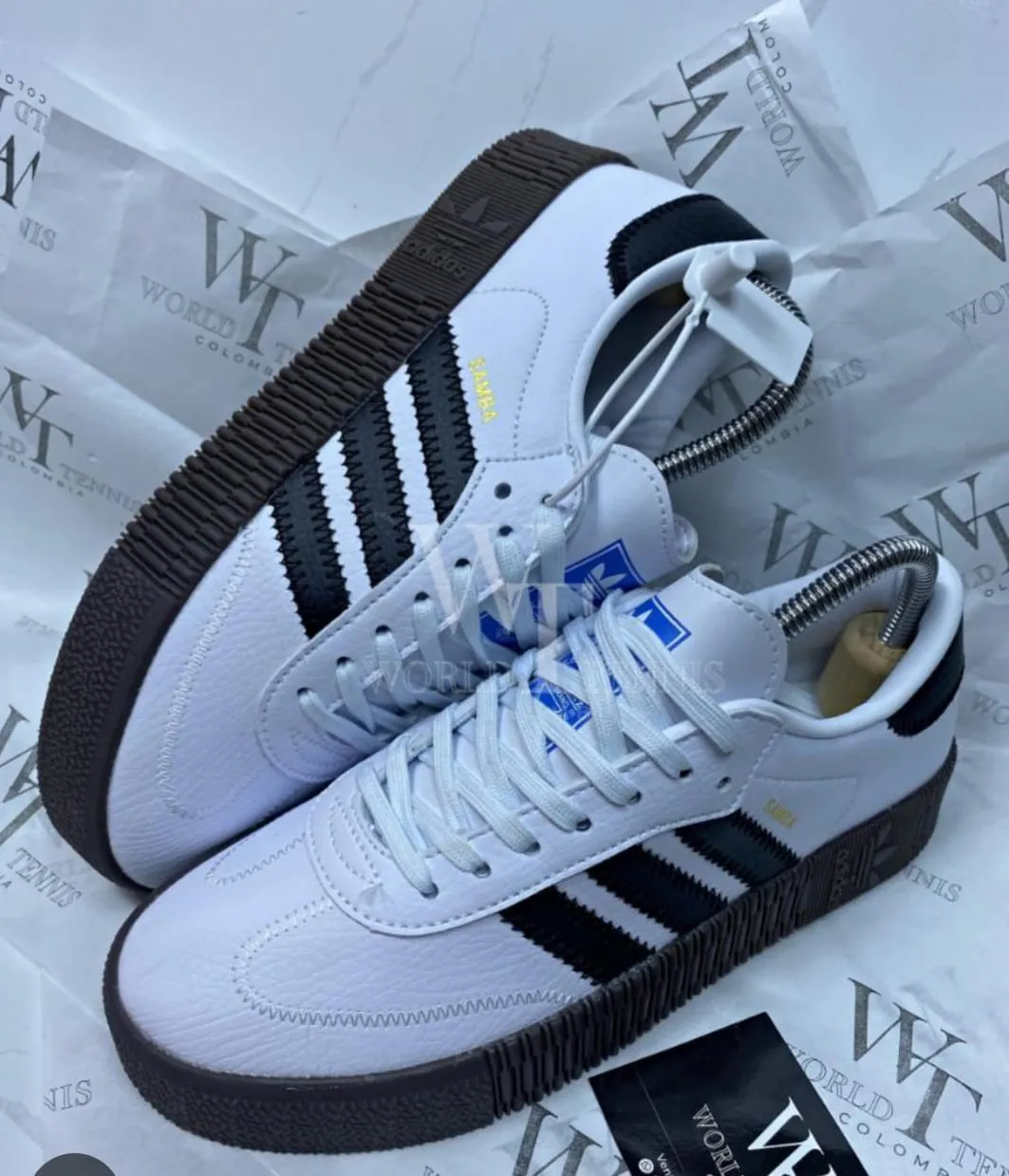 [ADDSAMPLAT2026] Adidas Double Samba Platform Kicks (Pair) 👟✨
