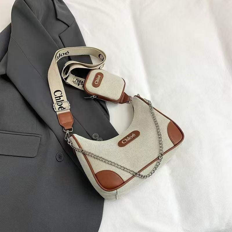 [CHLOEHBAGSET2026] Chic Chloe-Style Canvas Handbag Set 👜✨